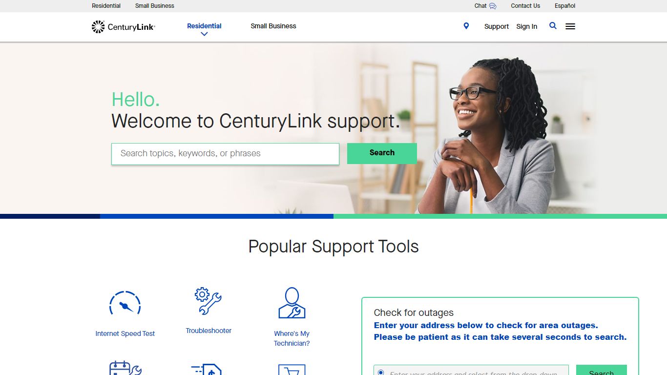 Customer Support Center | CenturyLink